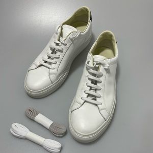 Common Projects Retro Leather Low-Top Sneakers White Women’s EU 41/ US 11 $465.